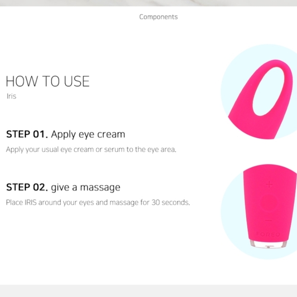 Foreo Iris Magenta NWT - Picture 8 of 11